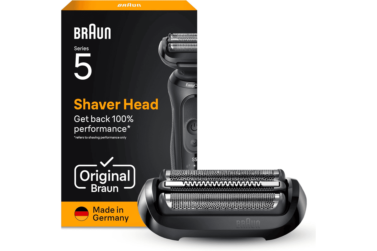 Braun tete de rasoir Series 5 54B lames flexibles officielles rechange rasoir electrique homme noire blister authentique