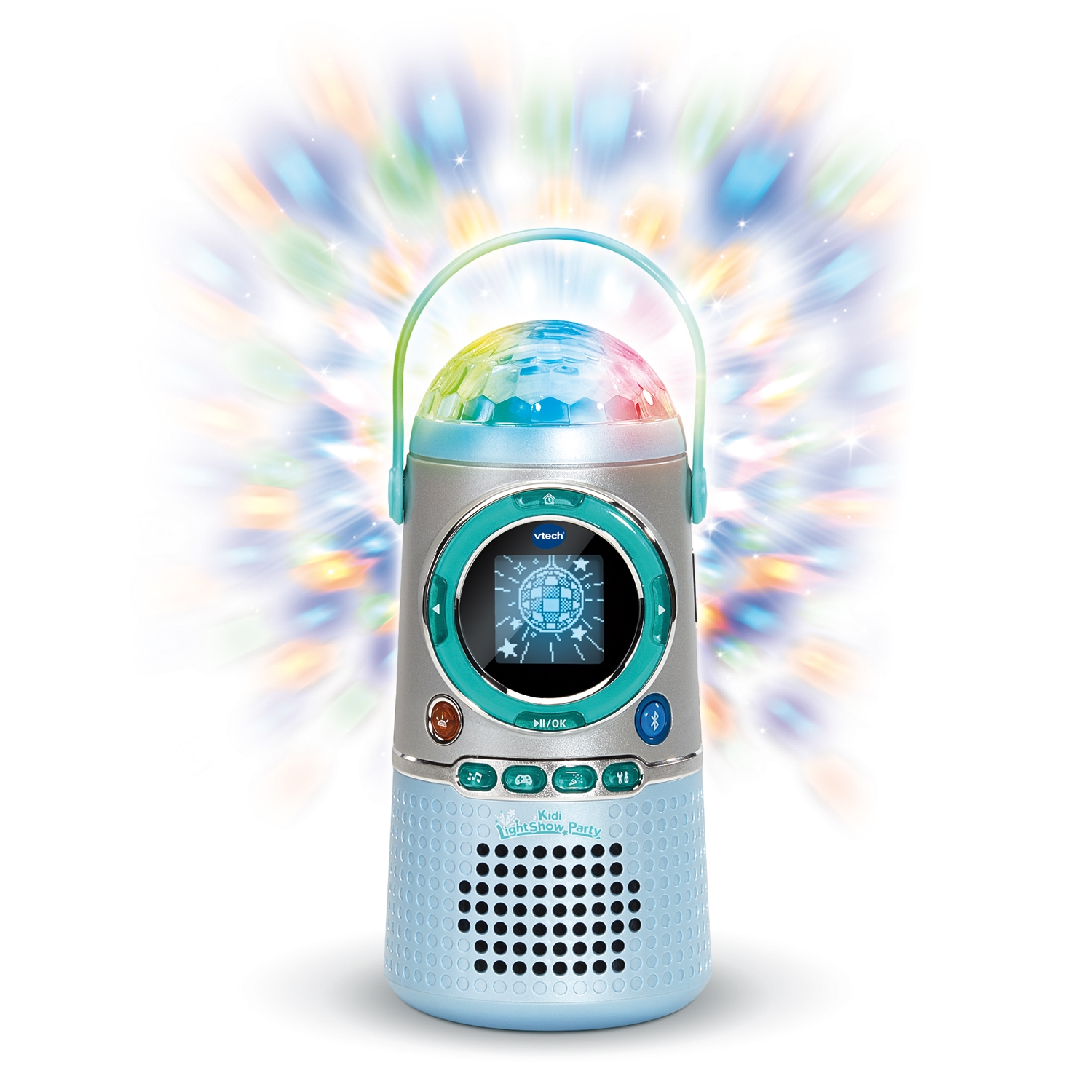 Enceinte lumineuse VTech KidiLight Show Party en promotion chez Carrefour