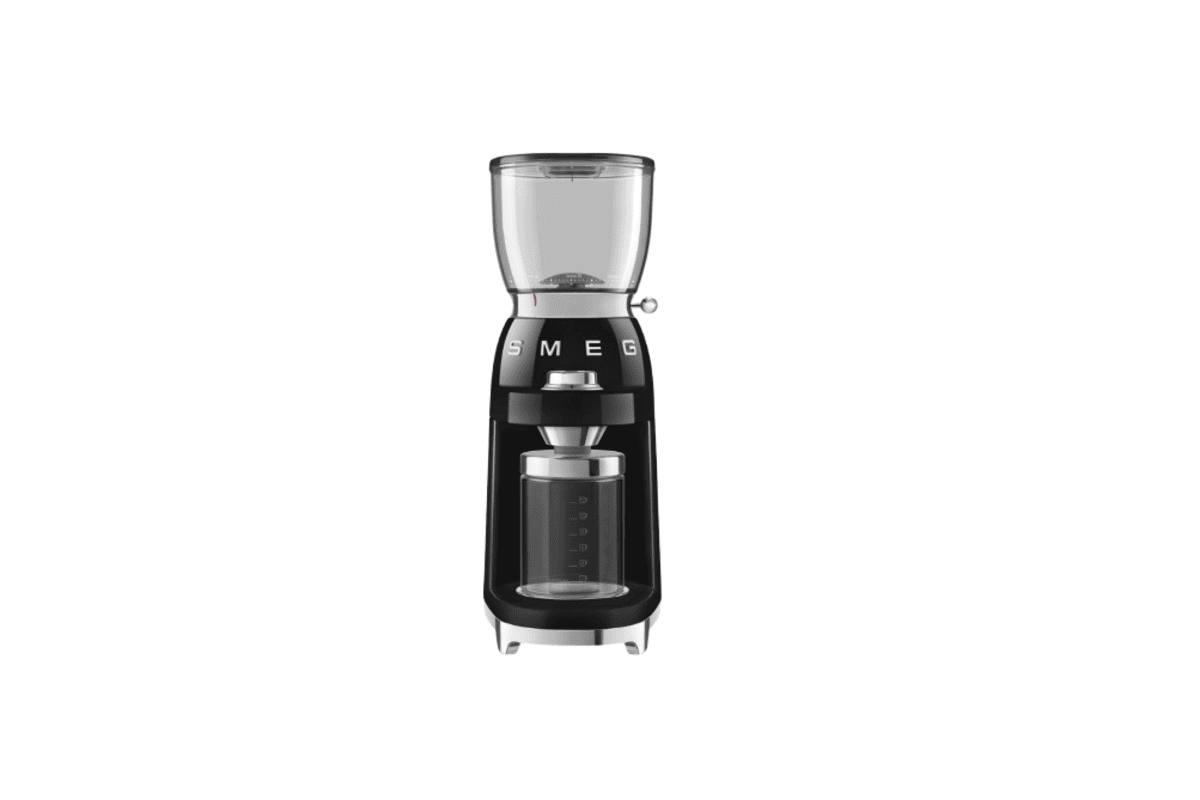 SMEG SMEG® BROYEUR À CAFÉ Carte Noire 161,00 euros juillet 2026 bon plan broyeur à café rétro