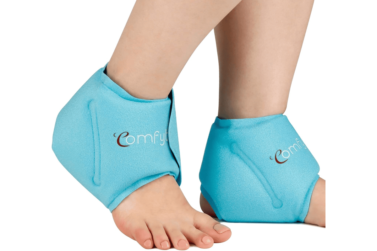 Comfytemp 2 unités poche de glace gonflement cheville fasciite plantaire soulagement douleur pieds packs gel réutilisables 21,99 € Amazon