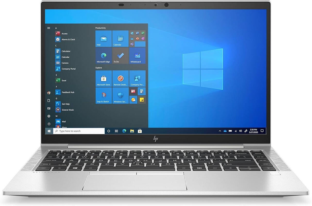 HP EliteBook 840 G8 argent reconditionné avec écran Full HD 14 pouces