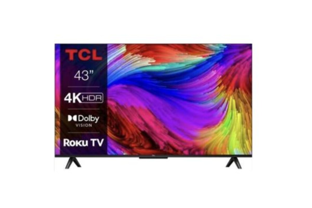 Téléviseur TCL 43RP630 43 pouces 4K HDR Roku TV reconditionné chez Darty