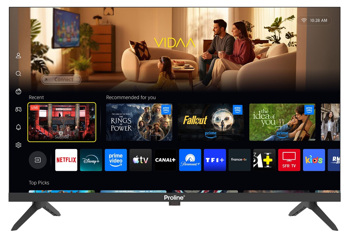 Téléviseur connecté Proline L3240HD de 80 cm vendu chez Darty