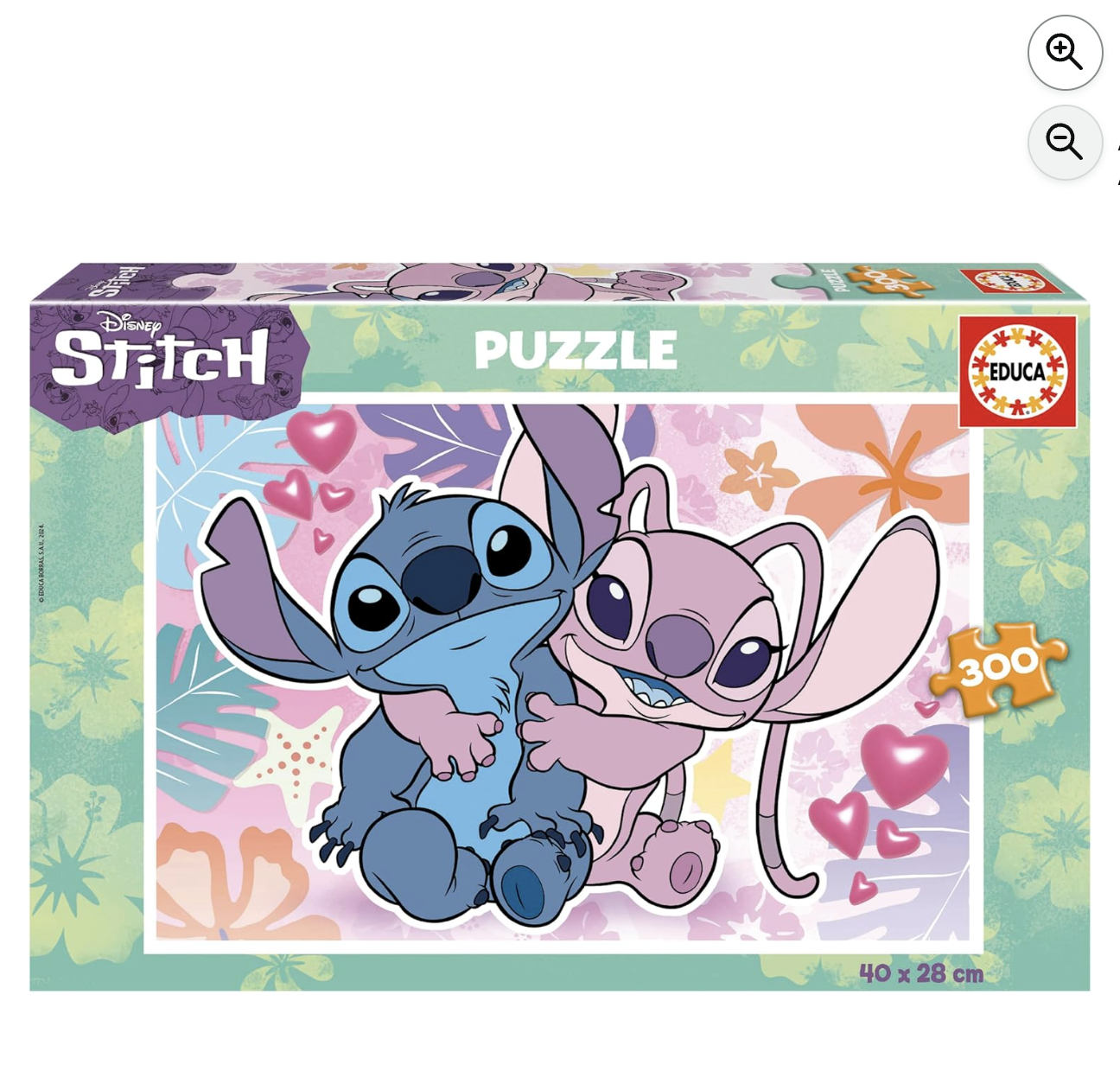 Educa Stitch Puzzle 300 pièces Disney enfant 40x28 cm