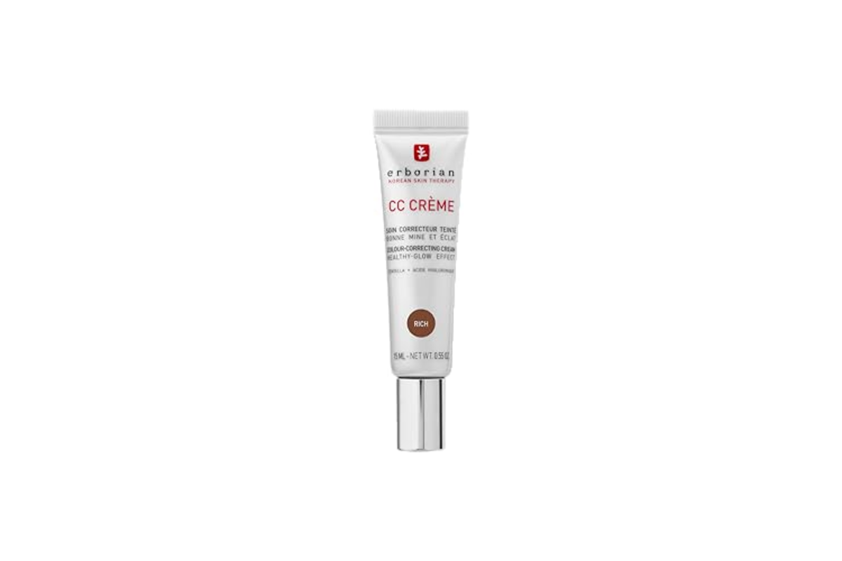 Erborian CC Crème Centella, Soin Correcteur Teinté, Rich, 15 ml