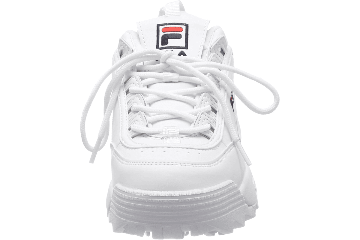 Fila Disruptor Low baskets chunky femme blanches 47,11 € Amazon