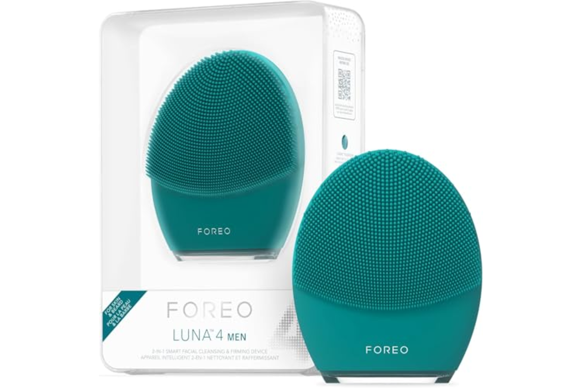 FOREO LUNA 4 MEN Brosse nettoyante visage peau et barbe - Massage visage