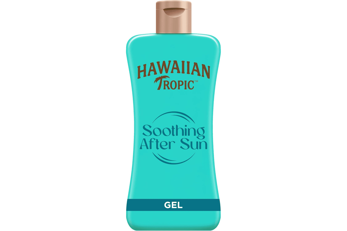 Hawaiian Tropic gel apres soleil rafraichissant aloe vera 200ml apaisant hydratant peau echauffee tropical bronzage