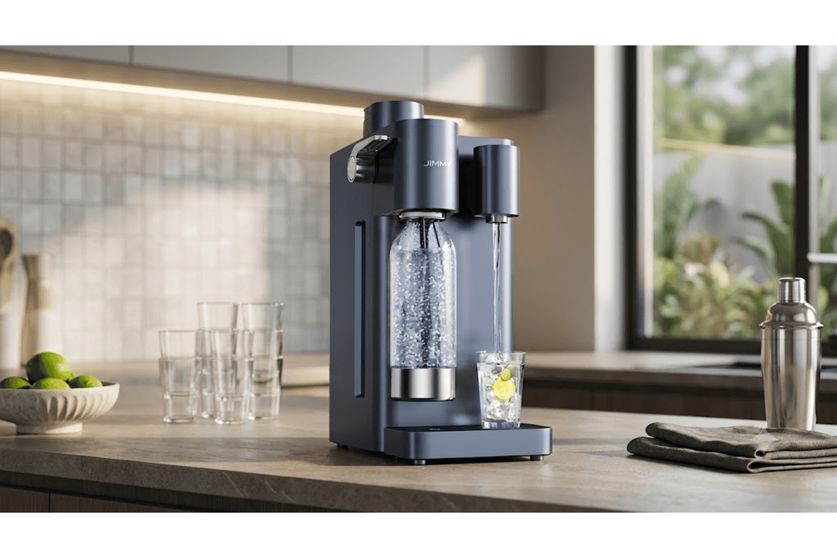 JIMMY Matrix S9 machine à eau gazeuse froide 100 W 2 bouteilles 500 ml sans BPA carbonation CO₂ 60 L AquaLink Matrix M9 Pro effervescence durable bulles fines