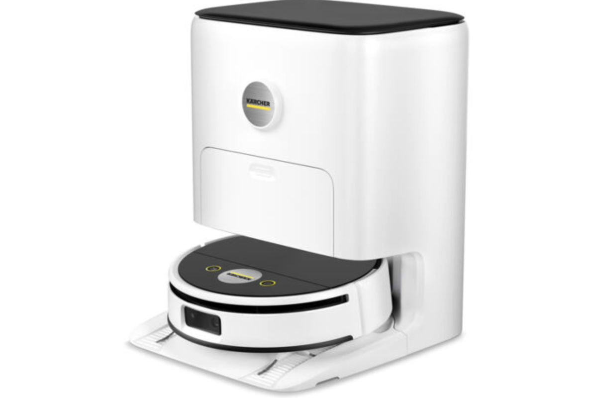 Karcher RVF7 Comfort EXTRA robot laveur 13000 Pa station vidange automatique eau poussiere mai 2026