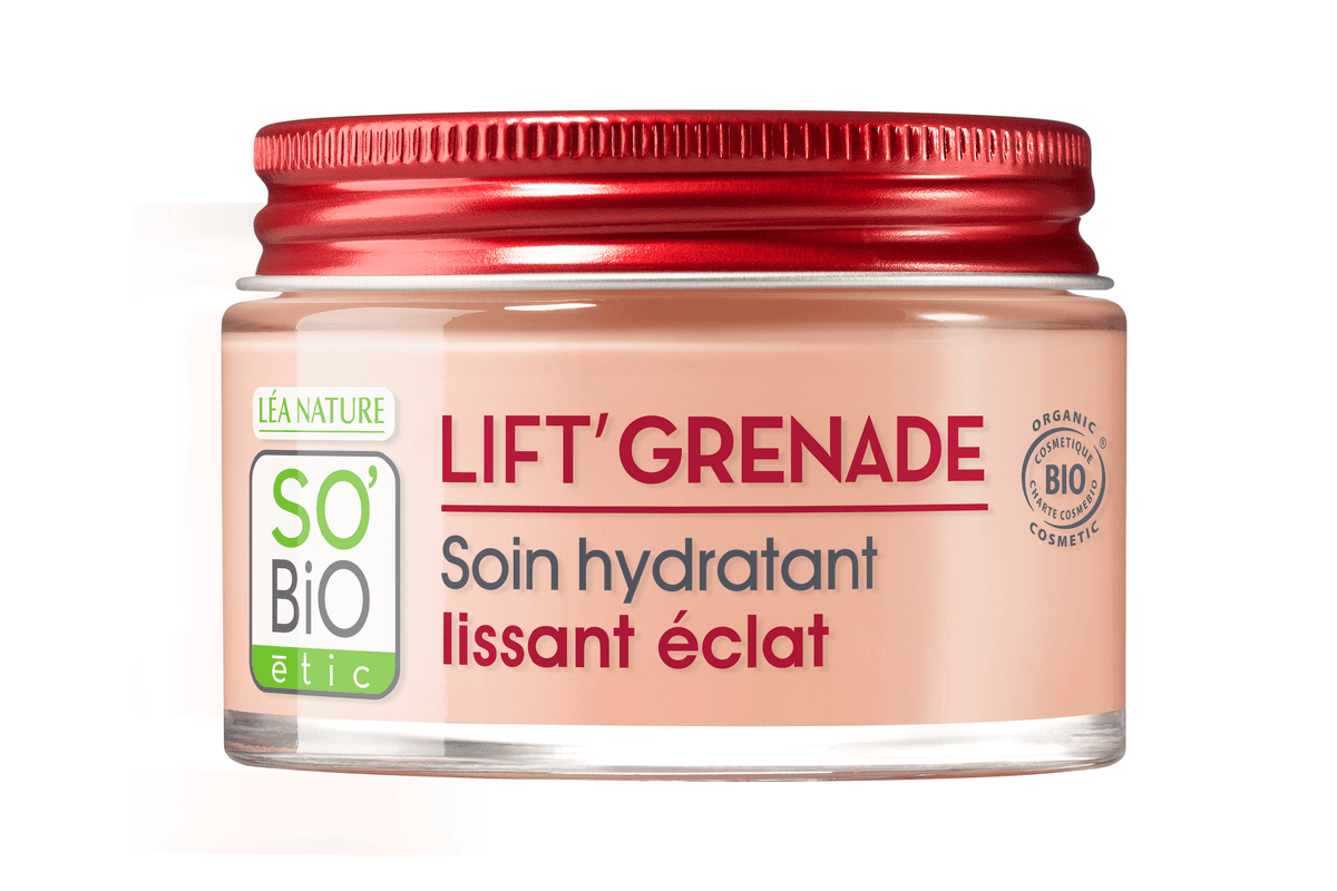 Soin hydratant lissant éclat So Bio Etic bio Léa Nature made in France soldes -30 pourcent à 9,24 euros au lieu de 13,2 euros juillet 2026