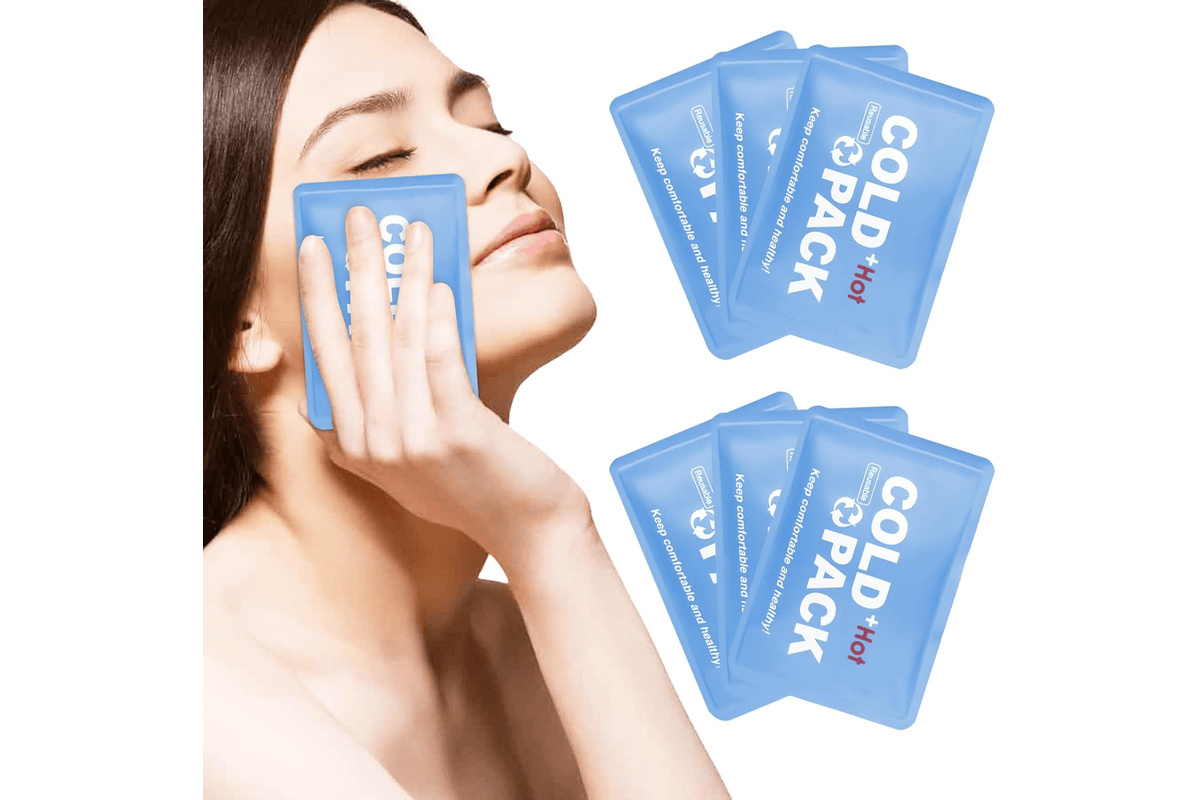 Lectorias bleu poche de glace en gel froid anti douleur compresse chaud froid réutilisable pansement réfrigérant à impact 10,99 € Amazon