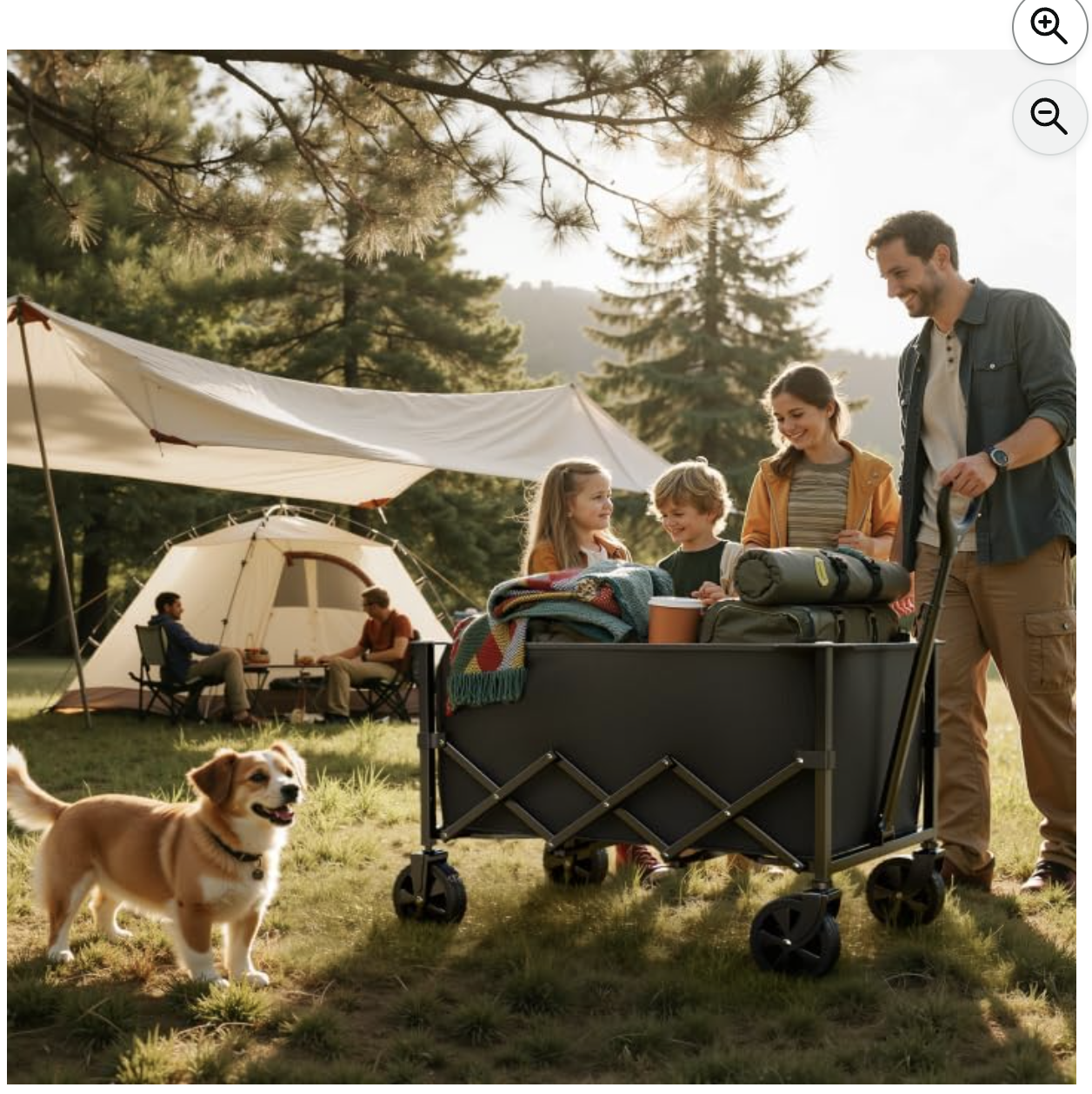 Détails techniques du chariot LEWANJA pliable