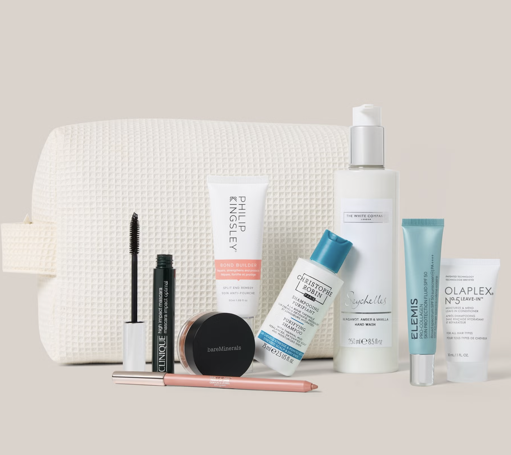 Beauty Box Fête des Mères Lookfantastic : Clinique, Philip Kingsley, Elemis, Olaplex, The White Company