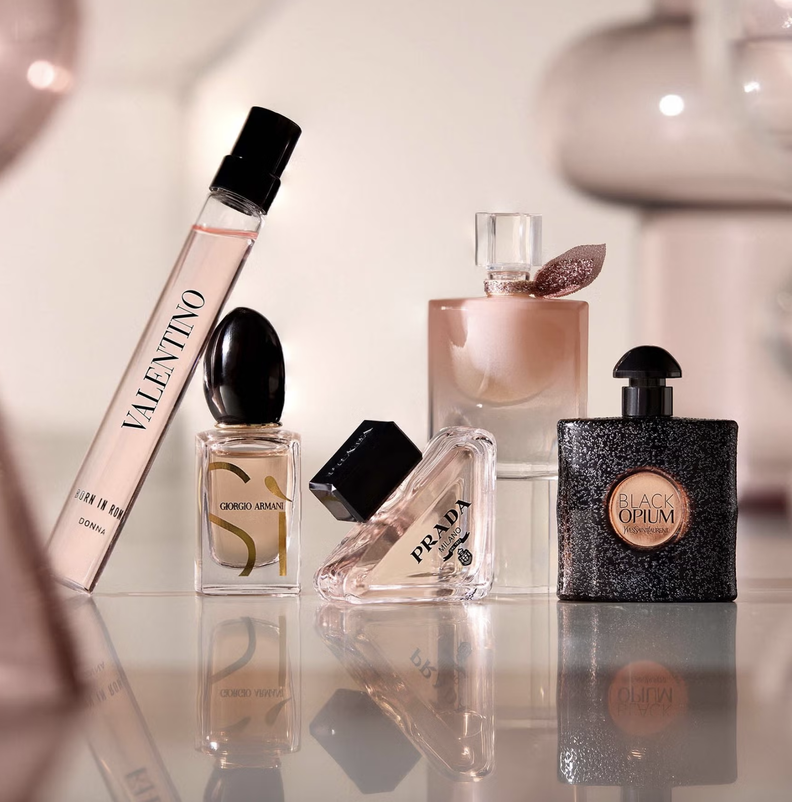 Lookfantastic : sélection parfums avec Valentino, Armani Si, Prada, Lancôme, Black Opium YSL