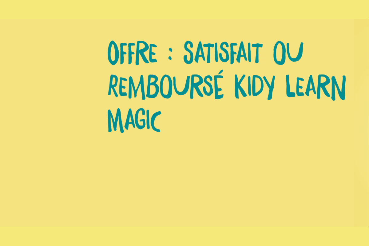 Offre Satisfait ou Rembourse Maped Kidy Learn Magic stylo apprentissage effacable 100 pourcent rembourse 5 euros mai 2026