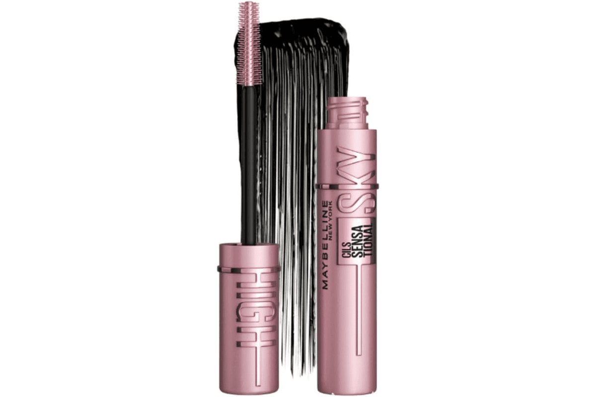 Maybelline New York Lash Sensational Sky High mascara volume intense longueur illimitée formule enrichie fibres de bambou Very Black 7,2 ml à 9,40 euros sur Amazon