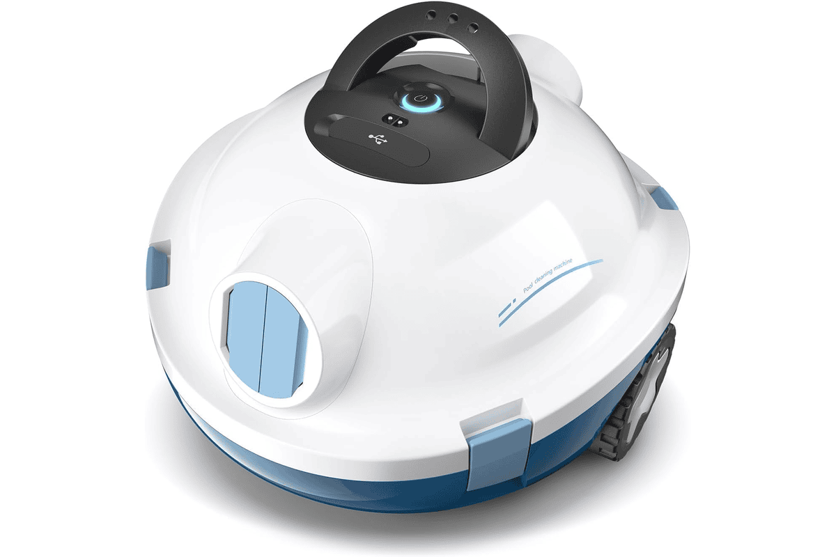 Medoxa robot nettoyeur piscine sans fil aspirateur automatique 120 minutes autonomie auto stationnement robot piscine fond paroi