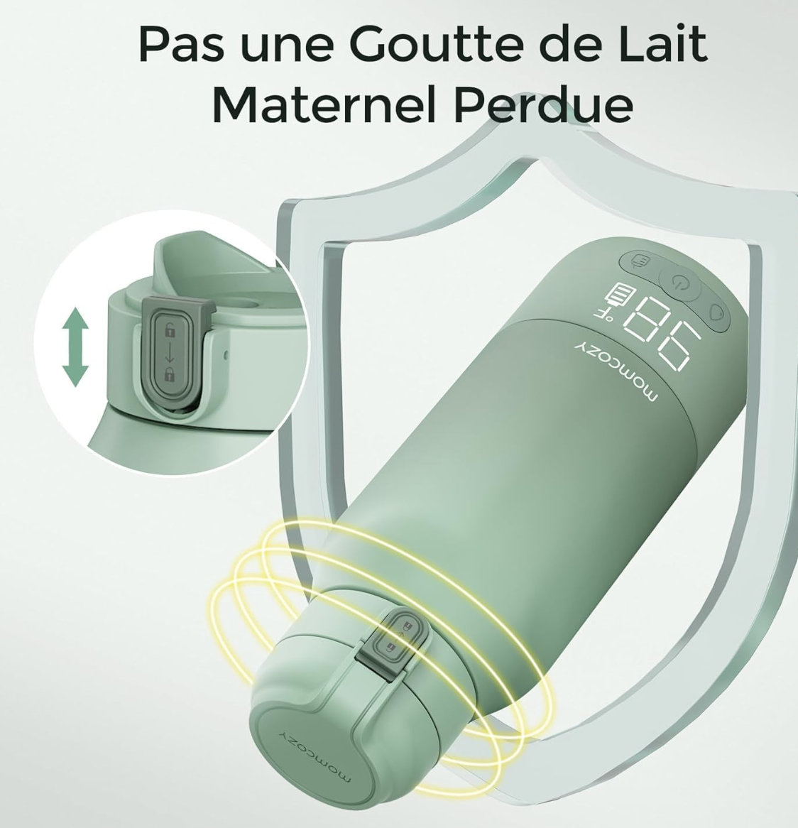 Momcozy : préservation totale du lait maternel pendant la chauffe