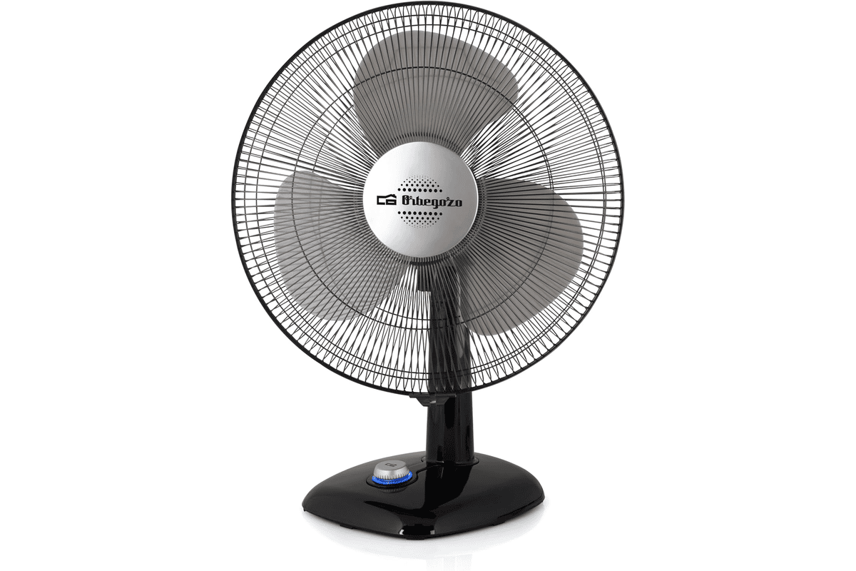 Orbegozo TF 0144 ventilateur de bureau oscillant 3 vitesses 40 cm 50 W poignée témoin lumineux 33,15 € Amazon