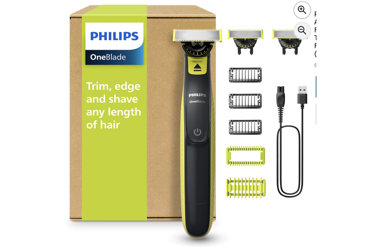 Philips OneBlade 360 Authentic Barber QP2824 visage et corps Amazon -26%