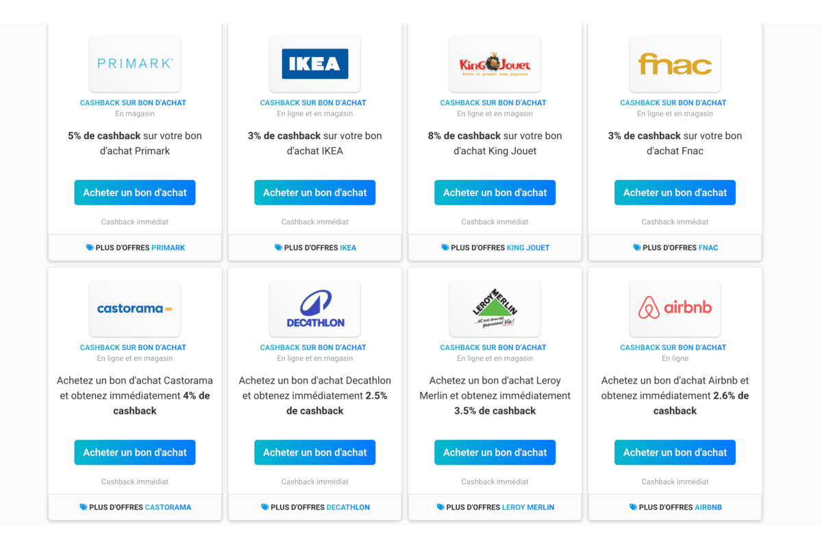 Guide Poulpeo pour activer un cashback avant un achat
