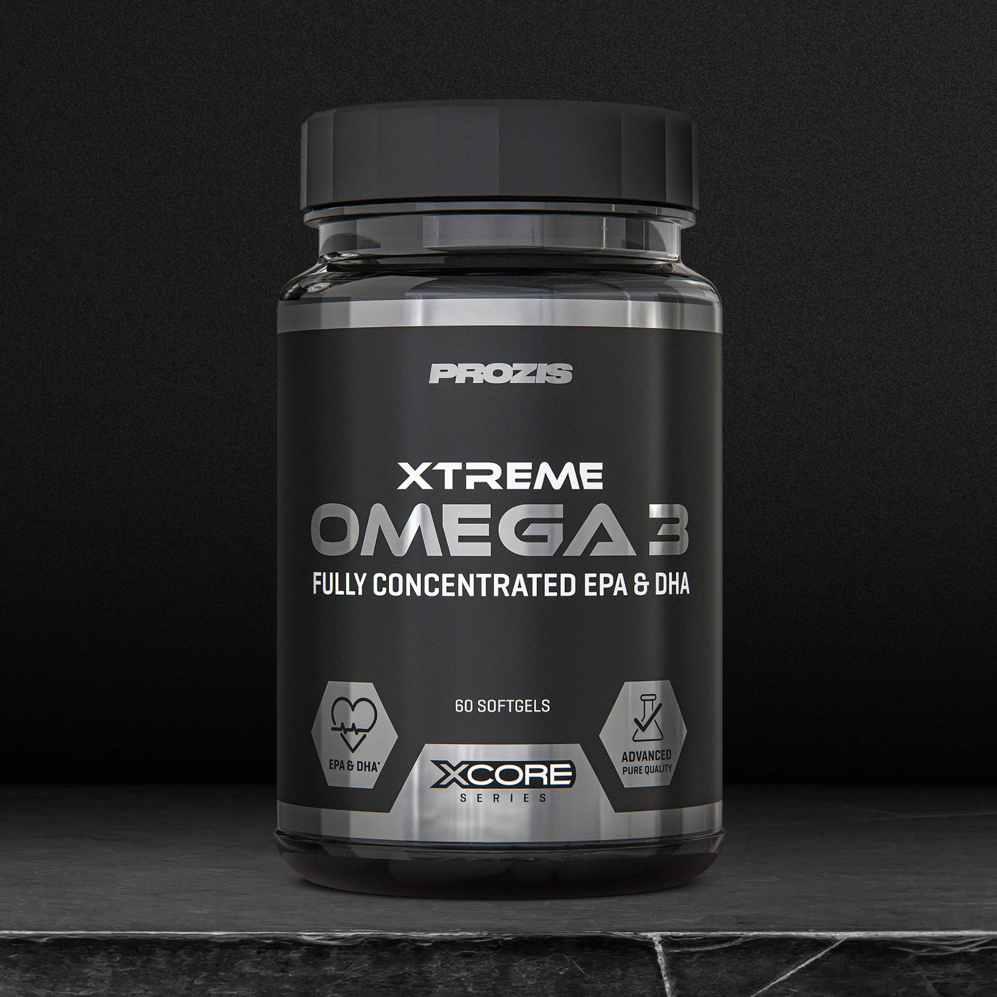 Omega 3 Xtreme EPA Prozis boîte de 60 capsules