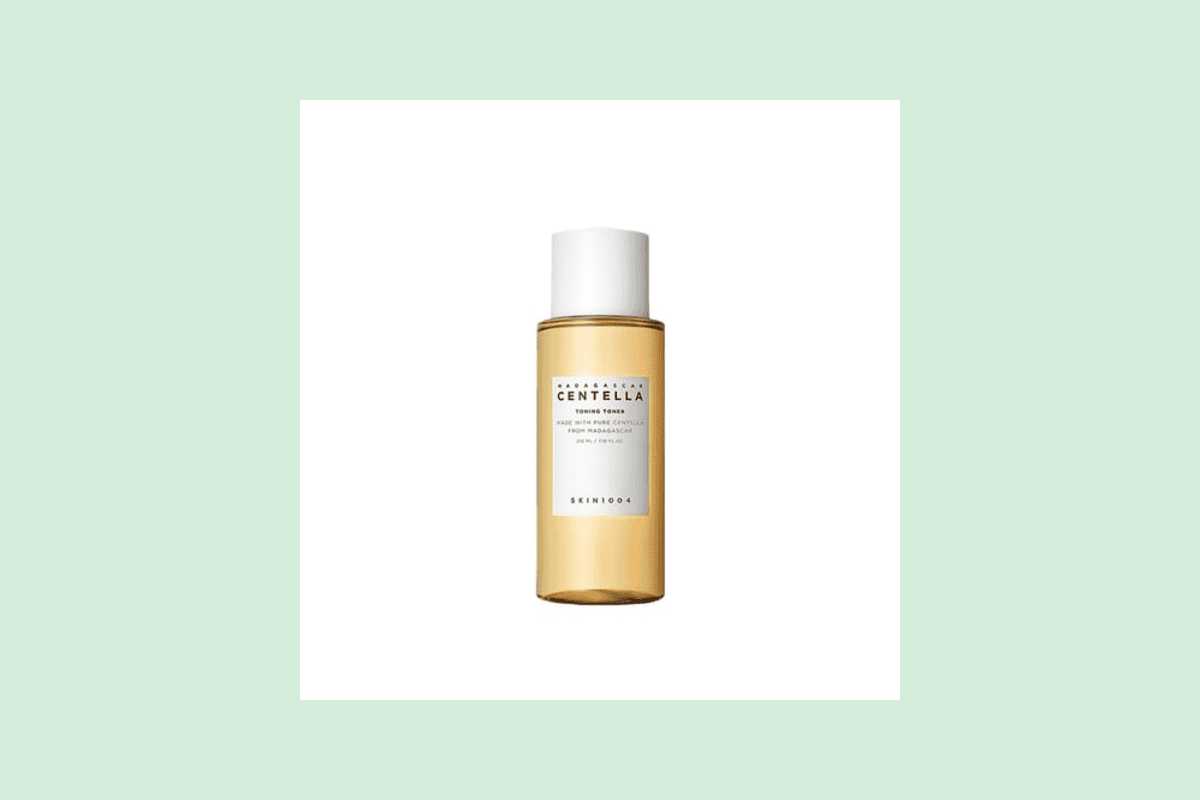 SKIN1004 Madagascar Centella Toning Toner 210 ml flacon vert menthe tonique K-Beauty 84 pourcent centella asiatica niacinamide PHA hyaluronique YesStyle 11,84 euros au lieu de 19,78 euros