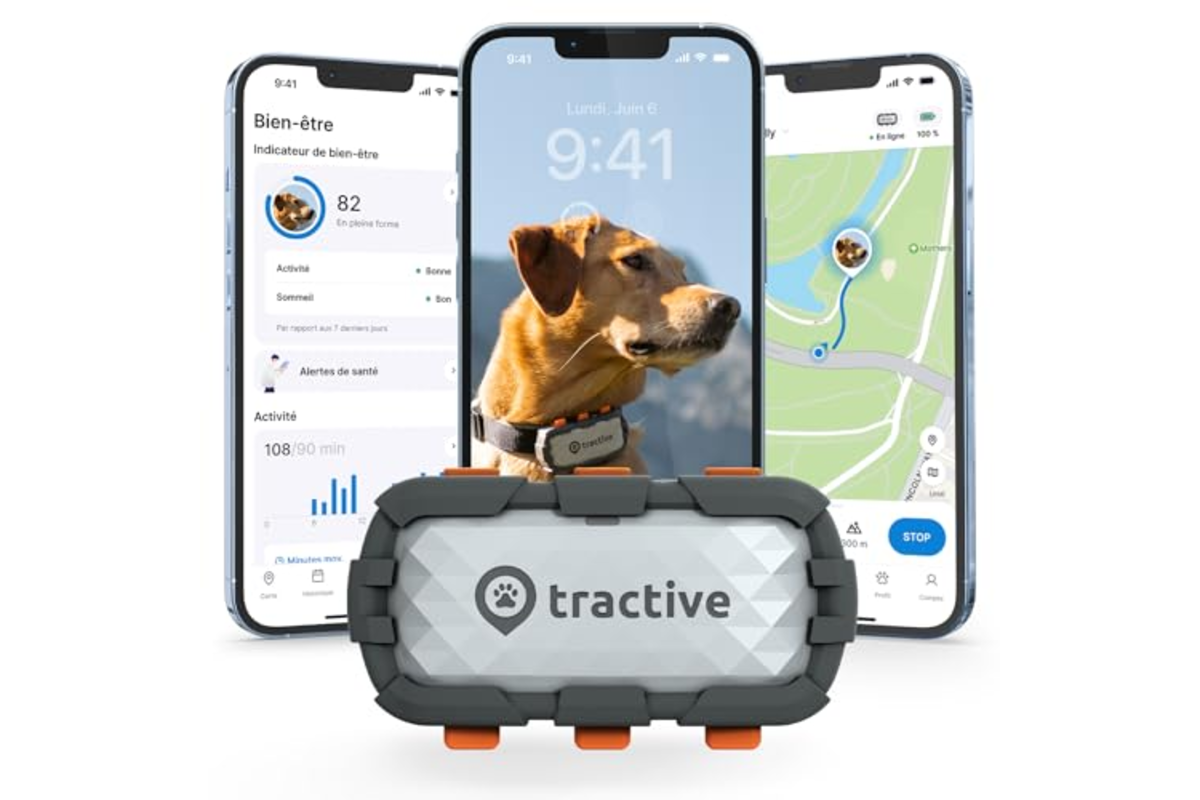 Tractive Collier GPS Chien XL Adventure 65,84€ Amazon -33%