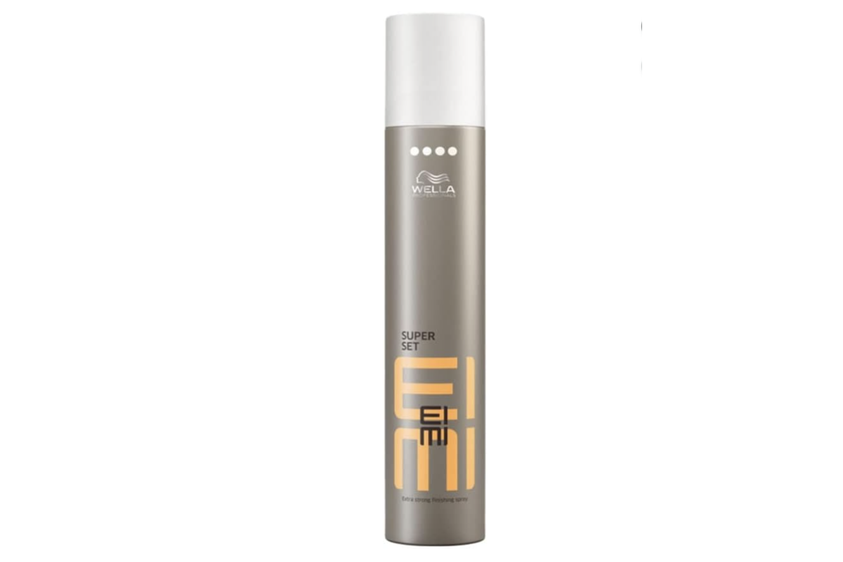 Wella EIMI Super Set spray de finition extra fort 300 ml gris flacon professionnel