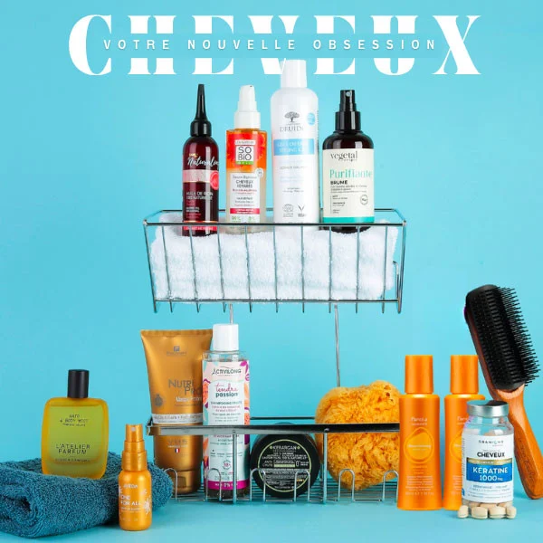 Box Spéciale Cheveux Avantages avec 10 soins capillaires et une brosse