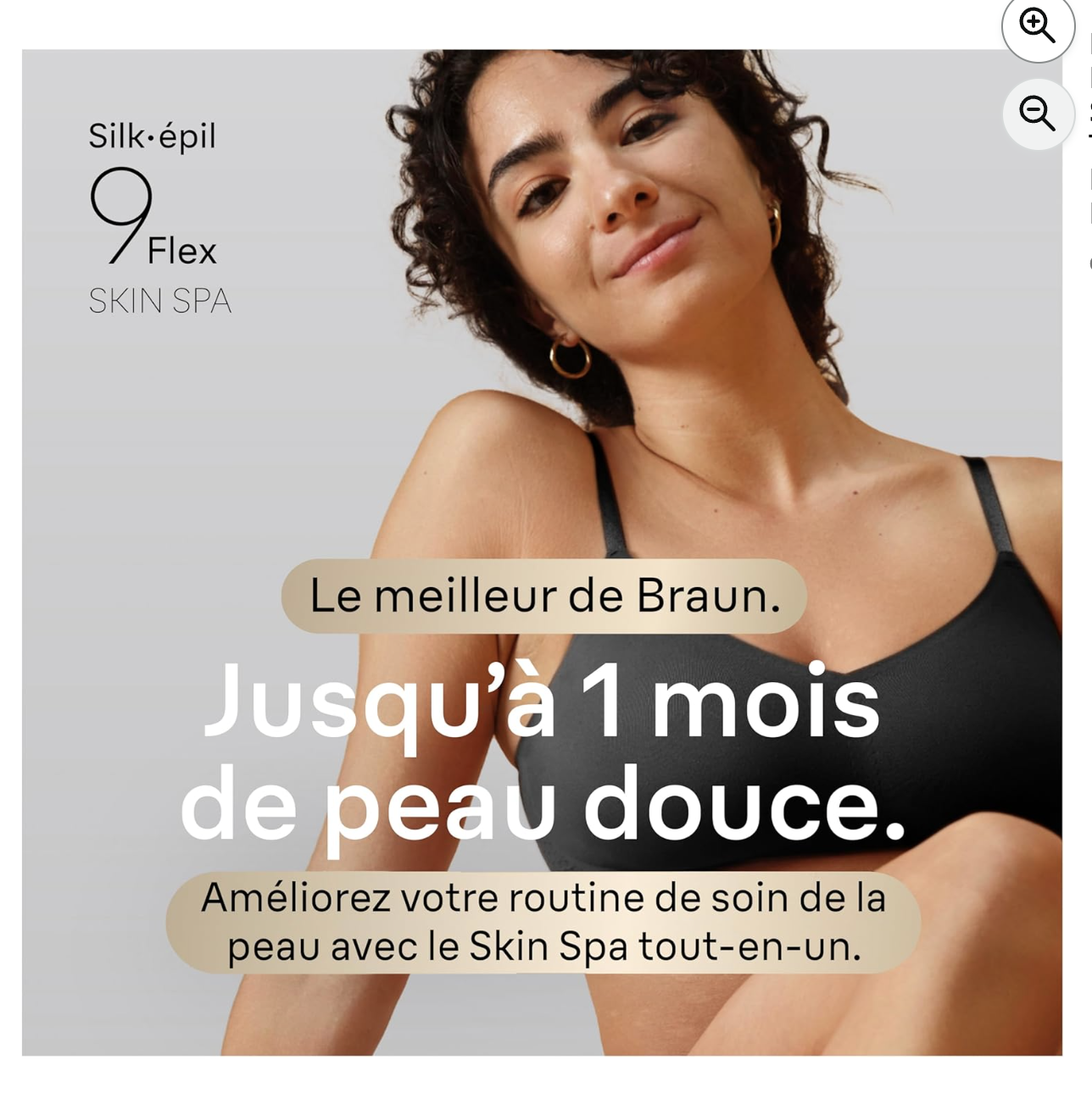 Braun Silk-épil 9 Flex SkinSpa : jusqu'à 1 mois de peau douce, le meilleur de Braun