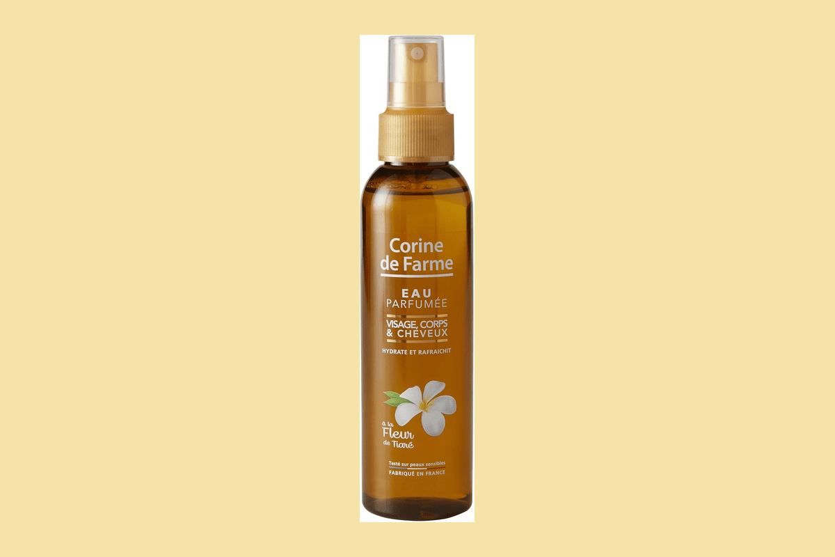 Yves Rocher Corine de Farme Monoï Tahiti brume parfumée iconique française tropical vanille tiaré fleurs blanches évasion été souvenirs vacances solaire 100-200ml prix accessible