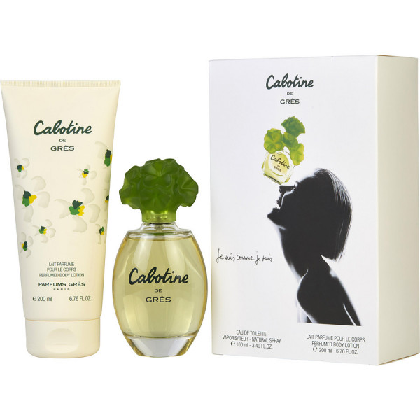Coffret Cabotine de Parfums Grès avec eau de toilette 100 ml et lotion corps 200 ml