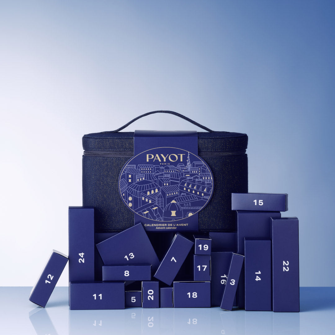 Calendrier de l’Avent Payot 2026 ouvert avec ses 24 cases numérotées