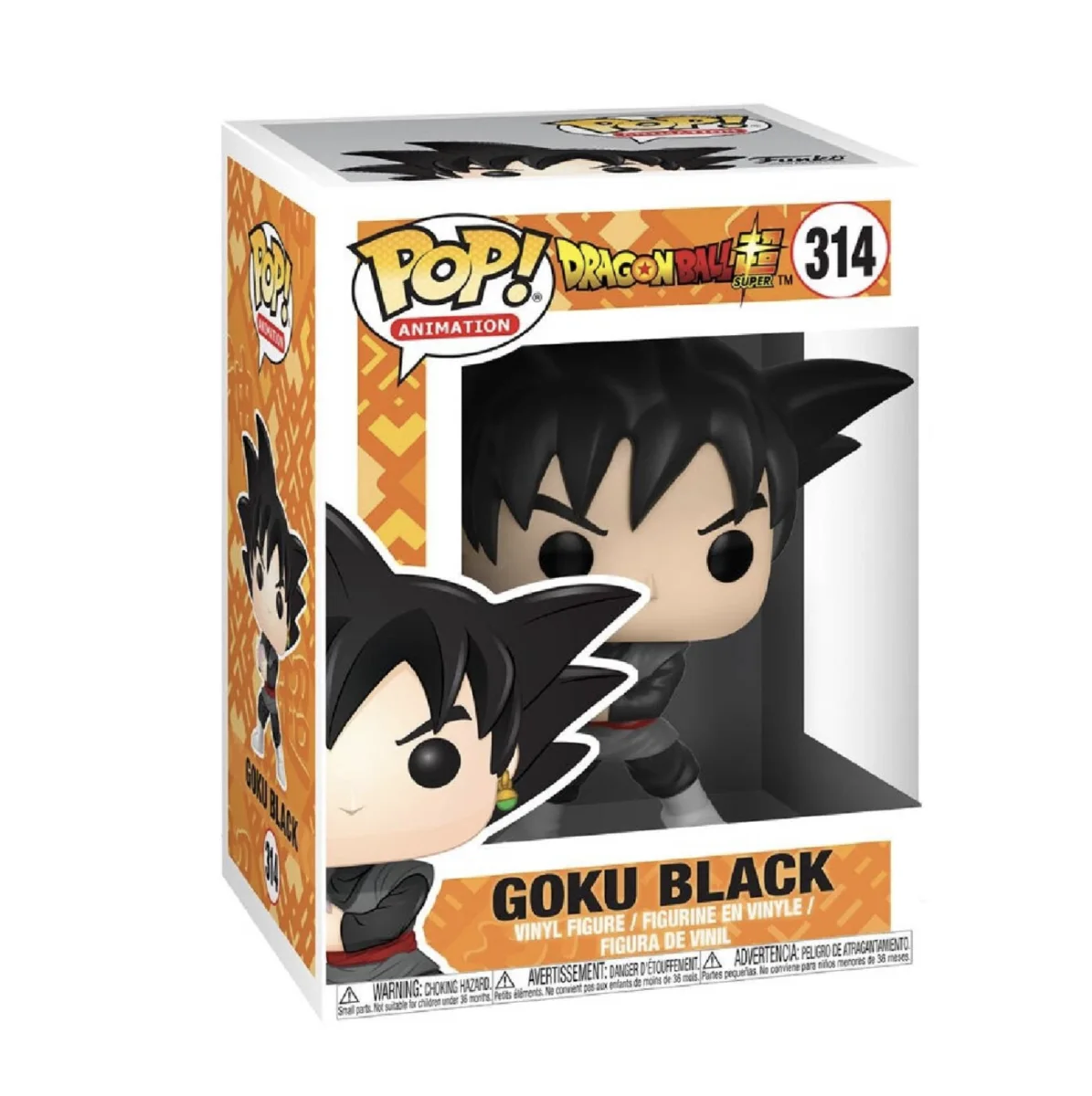 Figurine Funko Pop Dragon Ball Goku Black éligible à l'offre Carrefour