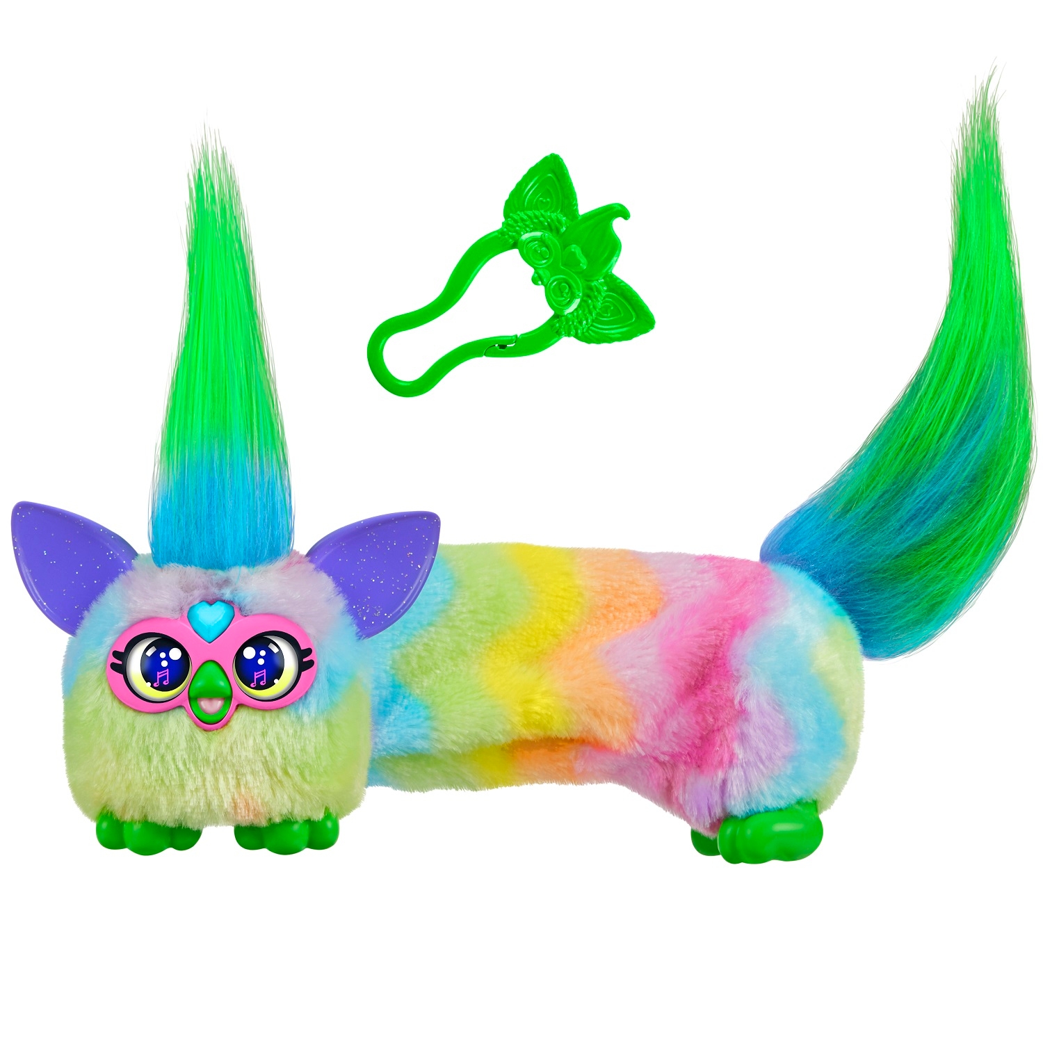 Furby DJ Furblets Hasbro multicolore avec corps extensible