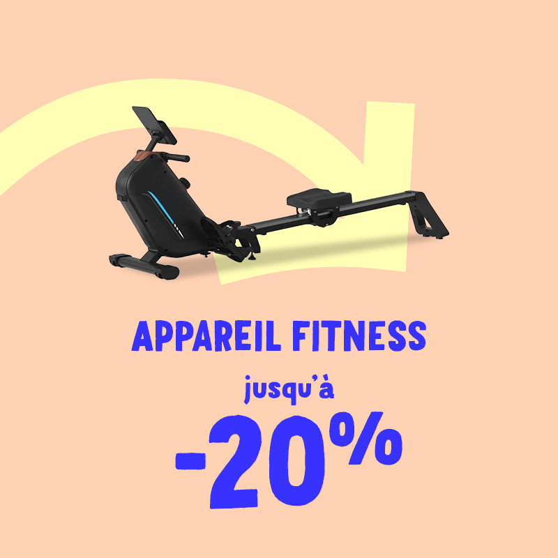Appareils fitness jusqu'à -20% sur Cdiscount