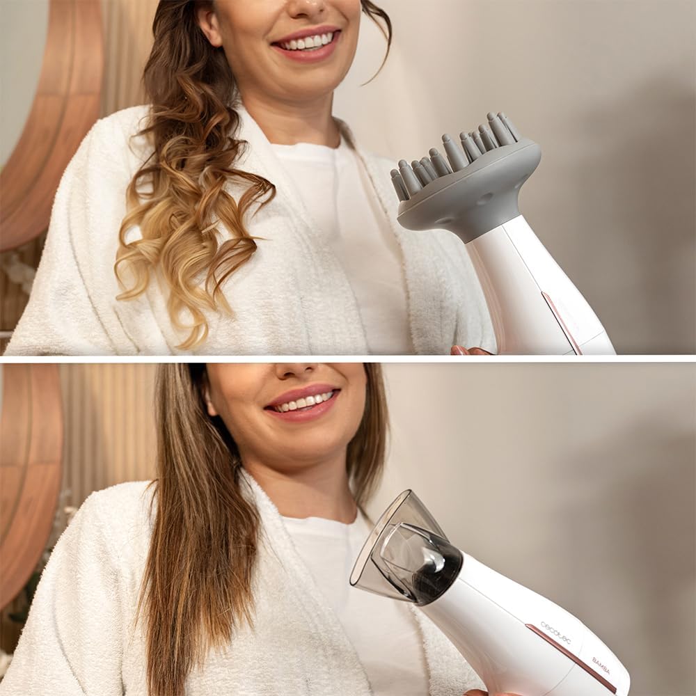 Utilisation avec diffuseur pour boucles et buse concentratrice