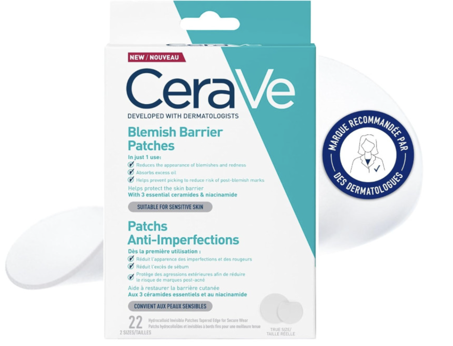 CeraVe patchs bouton anti-imperfections test gratuit