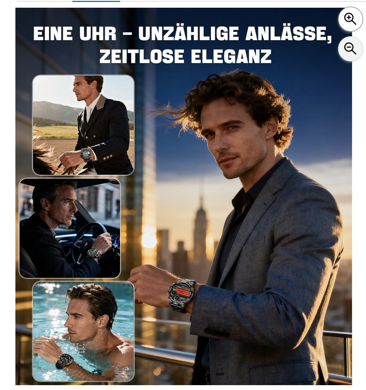 CHOOSETIME montre connectee homme elegance quotidienne