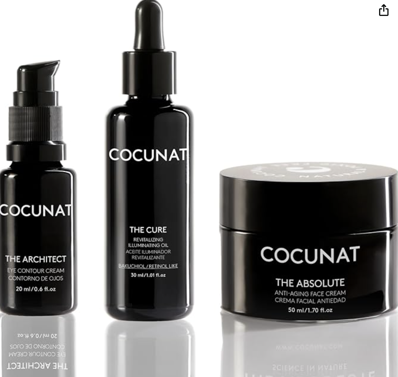 Cocunat routine anti-âge The Architect, The Cure et The Absolute