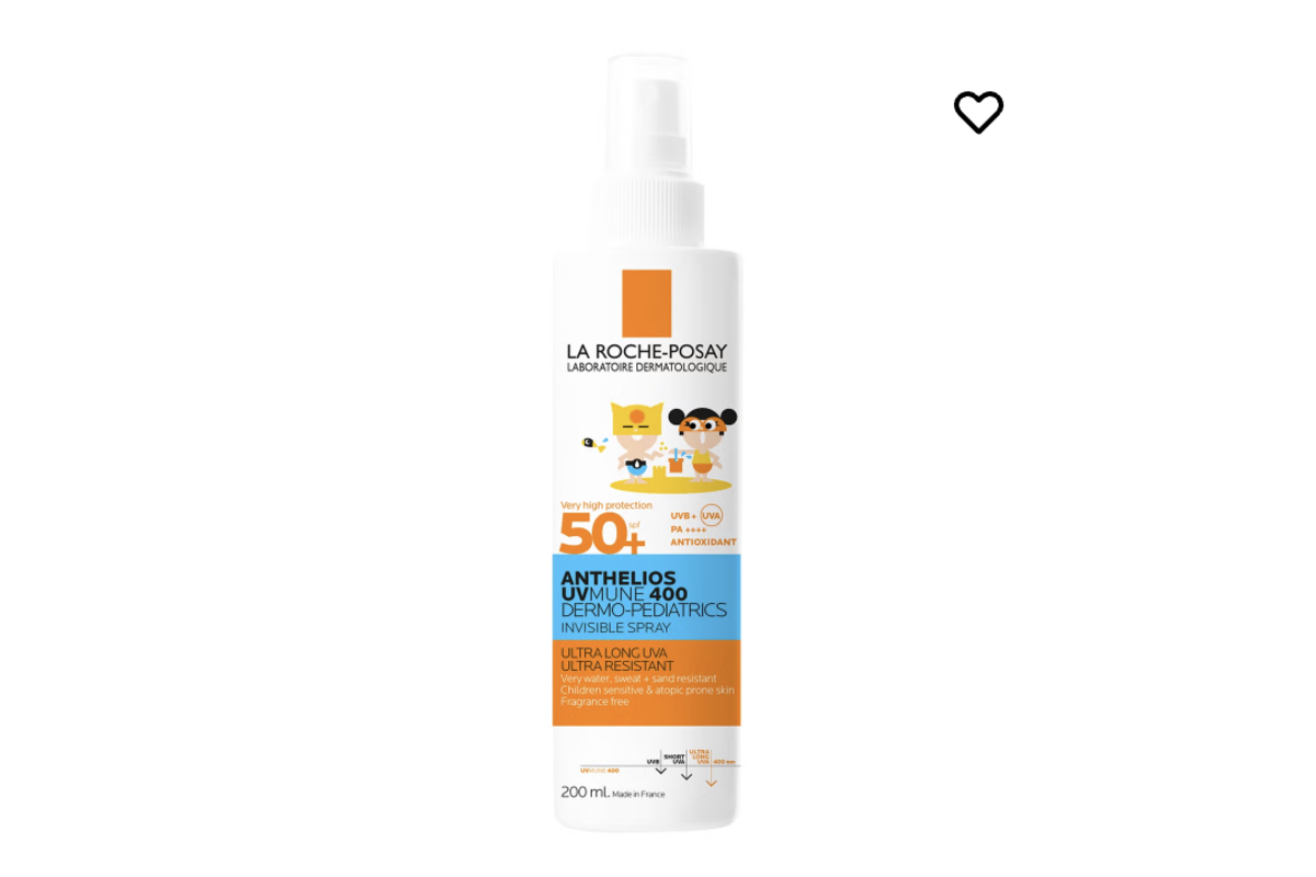 La Roche-Posay Anthelios UVMune 400 Dermo-Pediatrics Spray Invisible SPF 50+ 200ml crème solaire enfants
