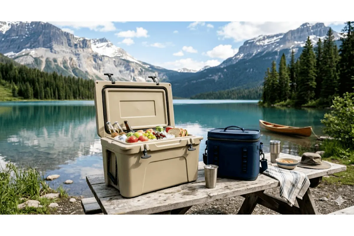 Comparatif meilleures glacieres Amazon 2026 rigide souple electrique 12V camping pique-nique plage bord de lac montagnes