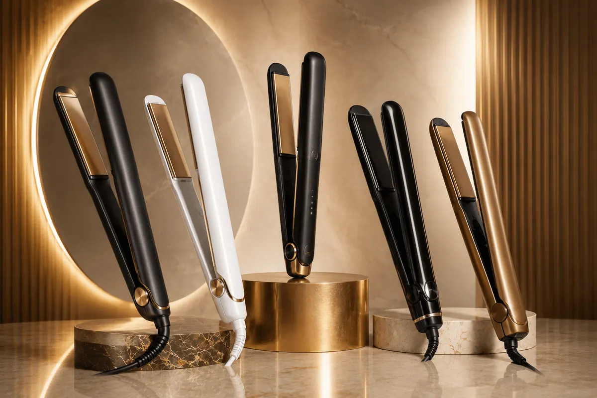 Comparatif des 7 meilleurs fers à lisser sur Amazon 2026 : L'Oréal SteamPod 4, GHD Chronos, GHD Gold, Babyliss Hydro Fusion, Faszin Titane, Rose Gold, Remington