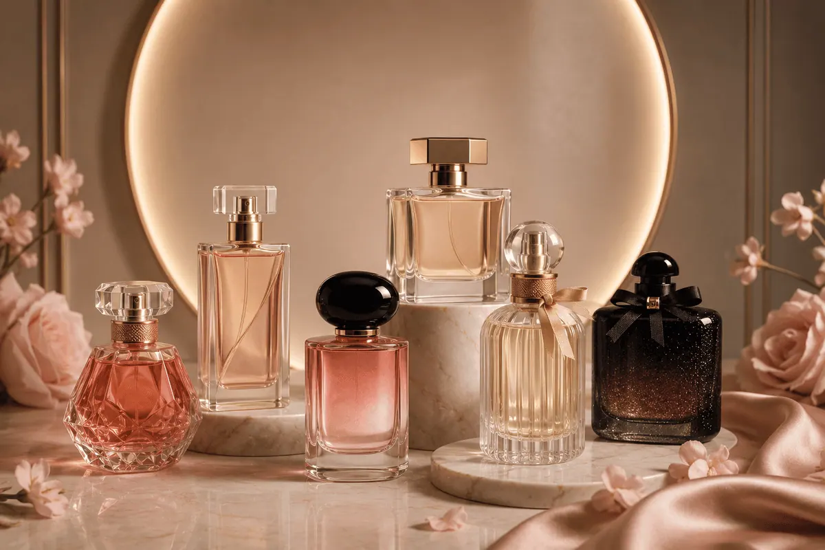 Comparatif des 7 meilleurs parfums femme 2026 best-sellers Amazon : La Vie Est Belle, J'adore, Coco Mademoiselle, Black Opium, Libre, Idôle, Good Girl