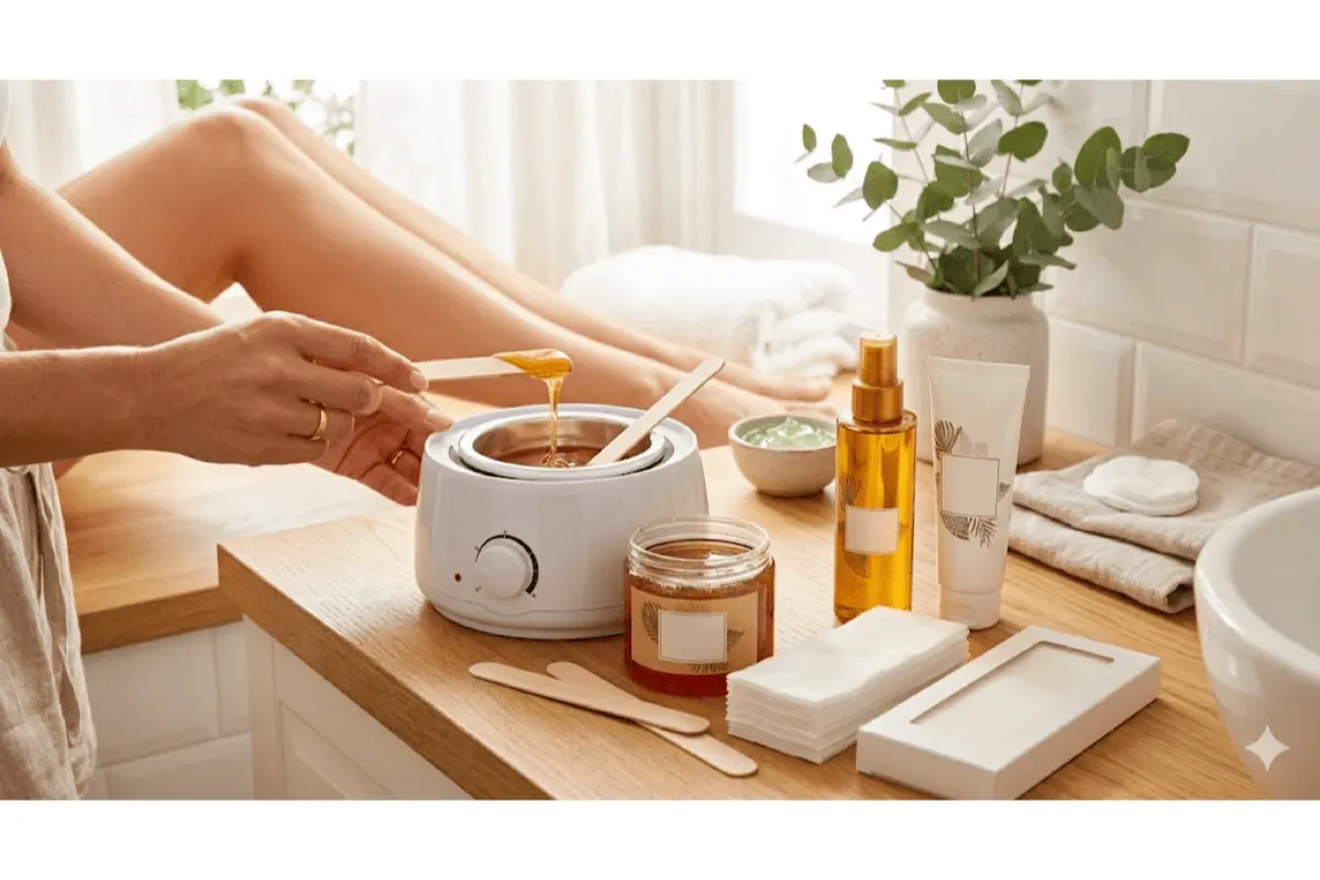 Comparatif meilleurs produits epilation cire Amazon 2026 chauffe-cire perles bandes spatules femme salle de bain jambes lisses