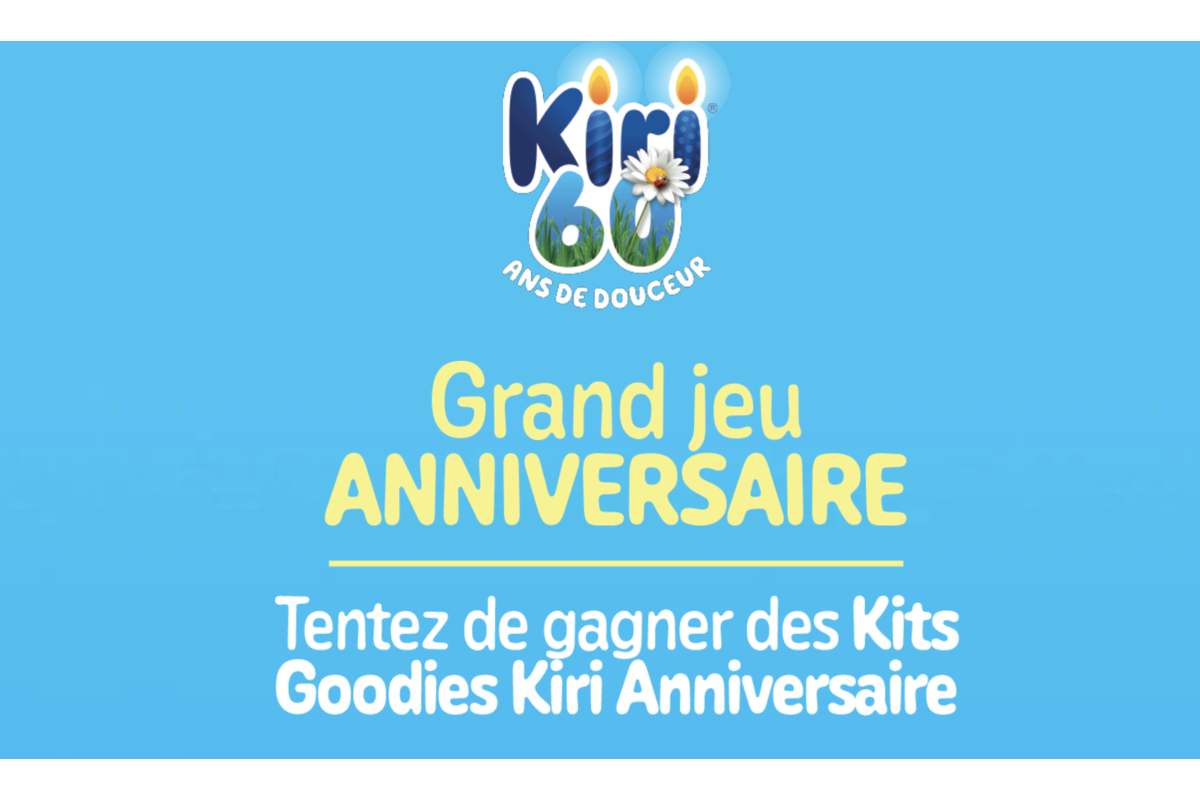 Concours BEL Kiri 60 ans 300 box collector mug couteau stickers ribambel 2026