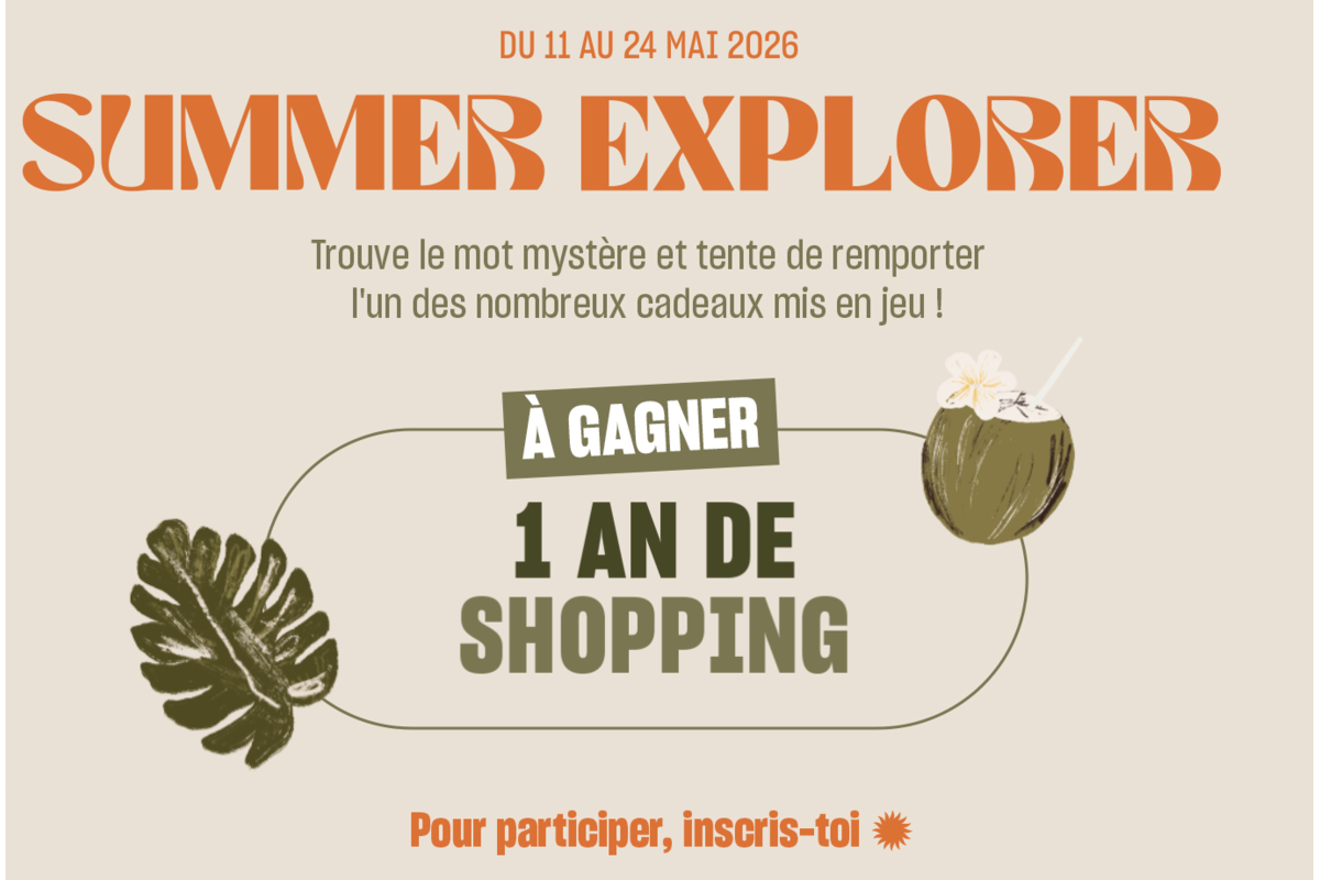 Concours BZB Summer Explorer 2026 1 an shopping bons achat sandales Havaïanas mai