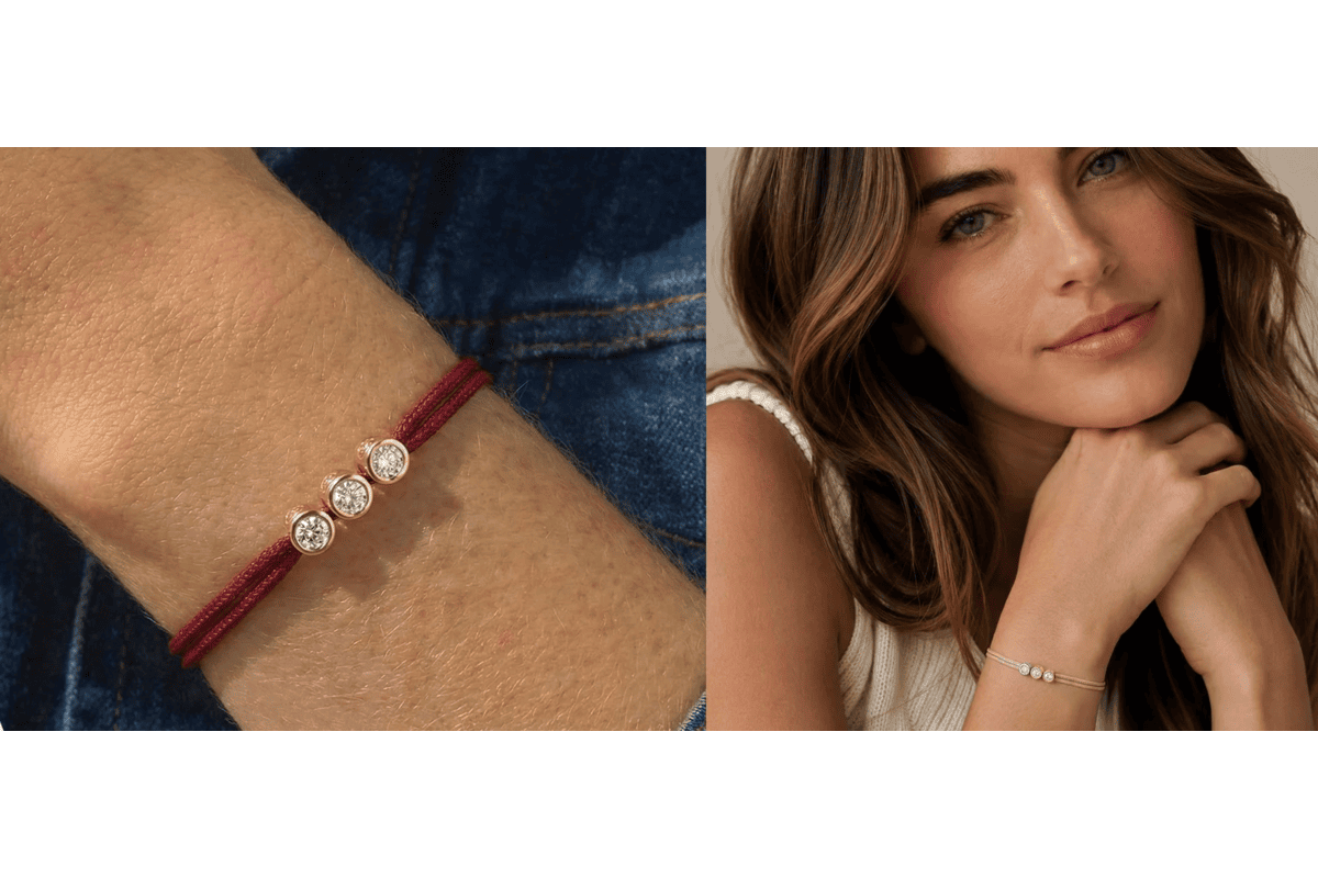 Concours Cosmopolitan LoveLab Antwerp bracelet précieux joaillerie contemporaine cordon bordeaux diamants or pendentifs femme brune jean blanc tirage juin juillet 2026